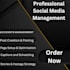 be your social media marketing and performance marketing manager