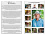 design obituary program, memorial program, funeral program