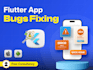 fix flutter bugs, firebase errors add localization your app in 24 hrs
