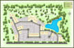 render site plan, campground map, subdivision layout design