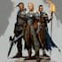 desing your dnd group party illustration