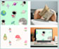 design kids seamless prints