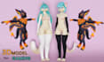 create vrchat avatar 3d model vr character vr avatar nsfw vrchat avatar
