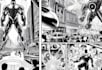 do comic book superhero character in anime pop freestyle using ai illustrator