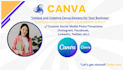 professional canva editable canva designs, posts, flyers, banners