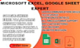 create custom excel spreadsheet, microsoft excel, google sheet, vba, data entry
