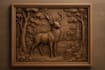 sculpt detailed 3d bas relief cnc 3d wood carving 3d laser engraving stl 3dmodel