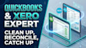 do quickbooks and xero bookkeeping accounting clean up