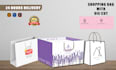 make custom packaging design, box and bag design, cut dieline