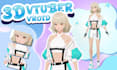 create 3d character for 3d vtuber, 3d vroid, vrchat avatar for vtuber and stream