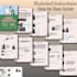 illustrate sewing instruction, write step by step guide