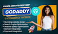 design godaddy website, hostinger, redesign godaddy website payment integration