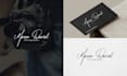 do an elegant signature logo design