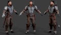 3d game character,rig ue5,vr ar,uv mapping, retopology using dynamesh, zremesher