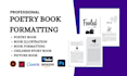 design poetry book formatting poem illustration book cover children story book