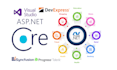 do website application development using asp dot net csharp mvc razor pages js