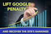 identify, delete toxic links and disavow bad backlinks