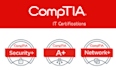 do comptia , awz , network and pmp certifications