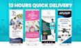 design x stand banner roll up, pull up, pop up, and retractable banner