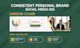 design linkedin banner with cohesive personal branding across your network