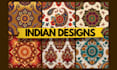 design seamless indian patterns