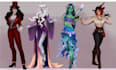 draw your dnd character with one or two outfits