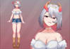 draw and rig 2d vtuber model, 2d vtuber rigging, anime model, png vtuber model