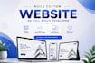 build custom website as full stack website developer, website development