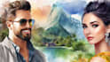 draw a digital watercolor portrait