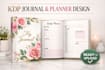 design KDP journal cover and interior, custom planner for low content books