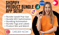 setup shopify product bundle vitals fast bundle bundler pumper bundle koala app