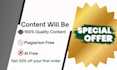 provide quality bulk tech and content articles