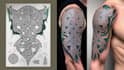 create a custom, hyper realistic tattoo design for you