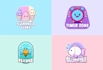 draw cute cartoon or animal illustrations