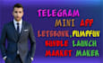 make telegram ai agent mini app bot integrated with openclaw
