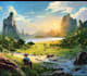 create an environment concept art landscape design