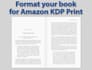 do KDP and createspace interior book formatting