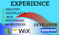 design and redesign your shoplazza wix shopify and bigcommerce for you