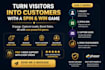 create wheel of fortune game for gamification