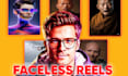 be your faceless reels,shorts,tiktok editor