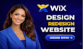 wix website redesign wix website design wix website development wix website