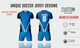 do soccer jersey or uniform design