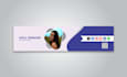 design premium linkedin banner for personal branding