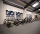 render 3d apartment interior of a gym