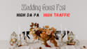 publish wedding guest post on high da 90 wedding blogs wedding backlinks