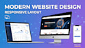 build responsive HTML CSS website