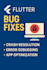 fix bugs and errors in your flutter app quickly