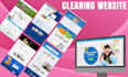build cleaning company website and cleaning website