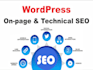 provide wordpress on page SEO services