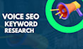 provide voice SEO and optimization services for any website
